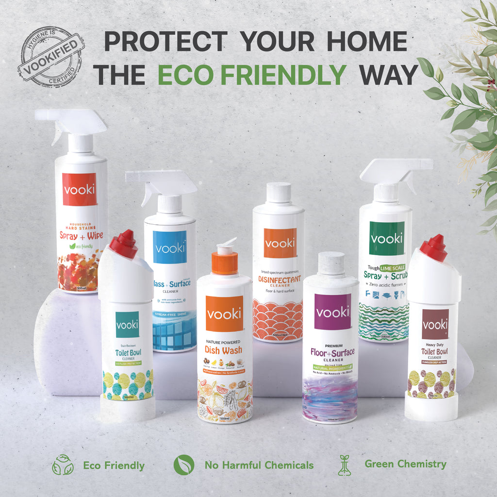 The vooki Arsenal for your battle against stains, dirt and grime