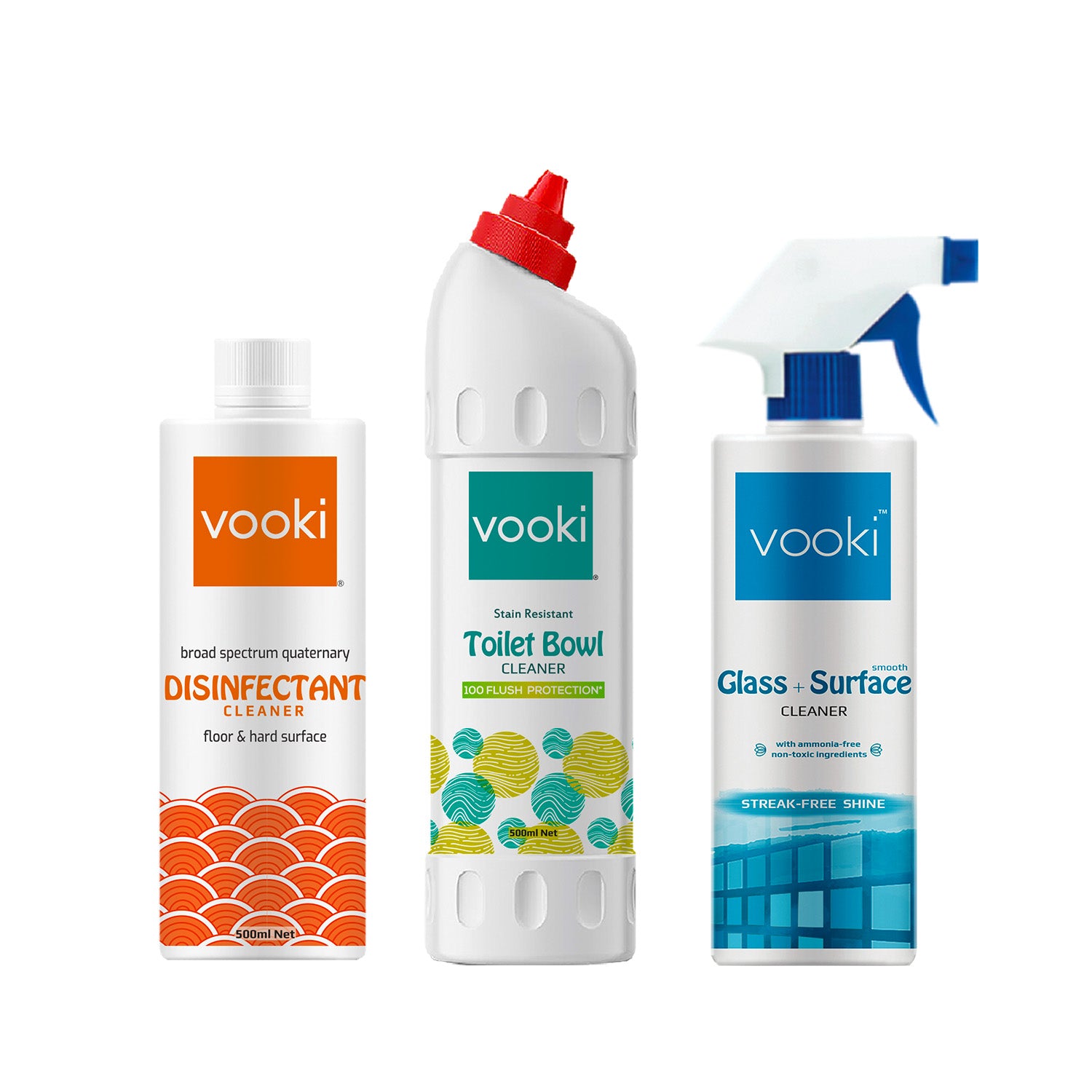vooki cleaning products: a range of effective cleaning solutions for a spotless and fresh home.
