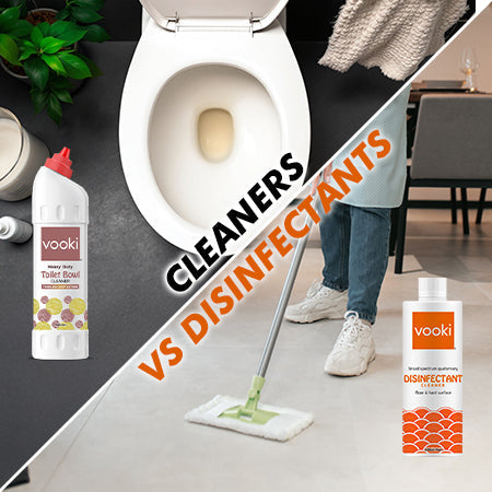 The Difference Between Cleaners and Disinfectants: What You Need to Know