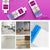 vooki floor cleaner for sparkling clean floors and an image of collage showcasing  different set of floors