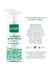 A 500ml bottle of vooki spray & scrub, a cleaning solution for various surfaces